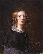 Sophie Adlersparre Self portrait oil